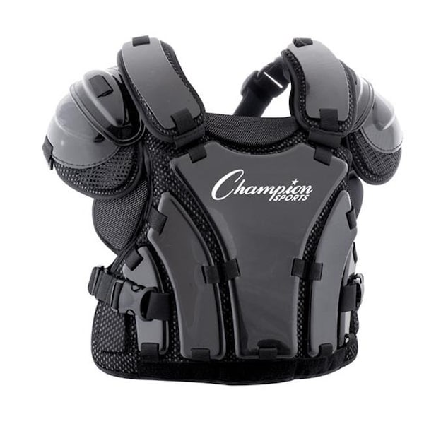 Champion Sports P230 16 in. Armor Style Chest Protector, Black P230 - main